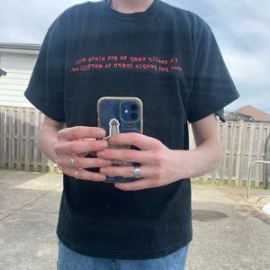 Now and zen band tee